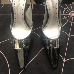 BCB Shiny Black Shoes